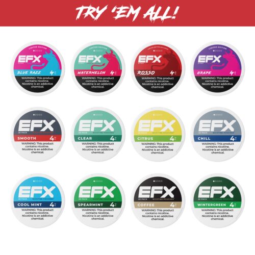 EFX NICOTINE POUCHES (tm) Single Tins - Image 2