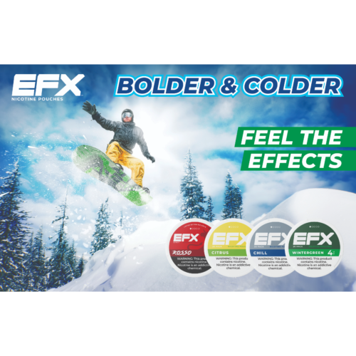 EFX NICOTINE POUCHES (tm) Single Tins