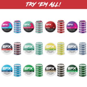 EFX NICOTINE POUCHES (tm) | 5PK LOGS